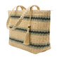 Large Woven Straw Summer Beach Tote Bag with Tassel