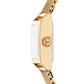 Michael Kors Micro square Full Gold Women Watch | MK4959