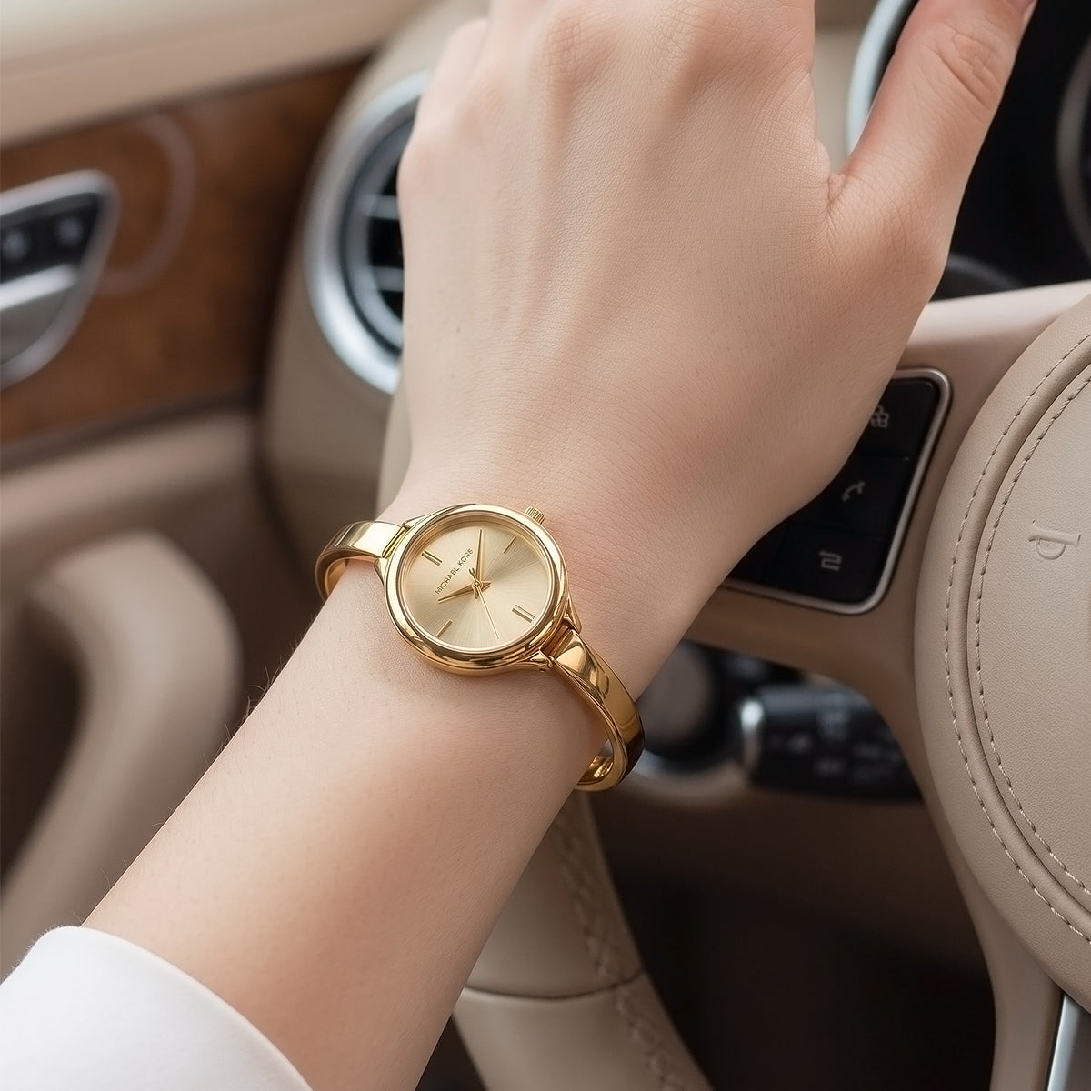 Michael Kors Women's Full Gold Watch | Authentic MK4929
