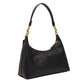 Authentic Coach Leather Convertible Shoulder & Cross body Bag - Black