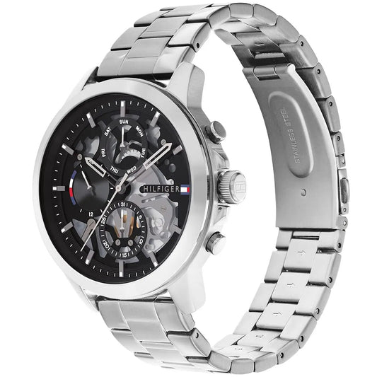 Tommy Hilfiger Silver stainless steel bracelet Men's watch | 1710477