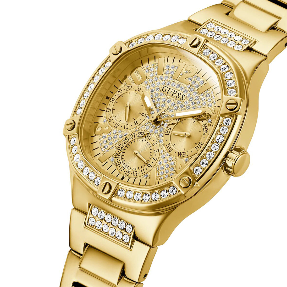 GUESS Women Gold Multi-function Watch | GW0558l2