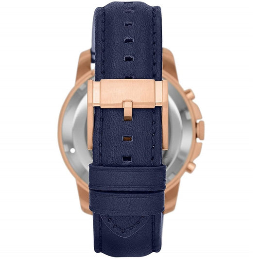 FOSSIL Grant Automatic Blue Leather Men's watch | ME3029