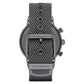 Dark Gray Strap with Blue Dial Men's Watch | Luigi AR1979