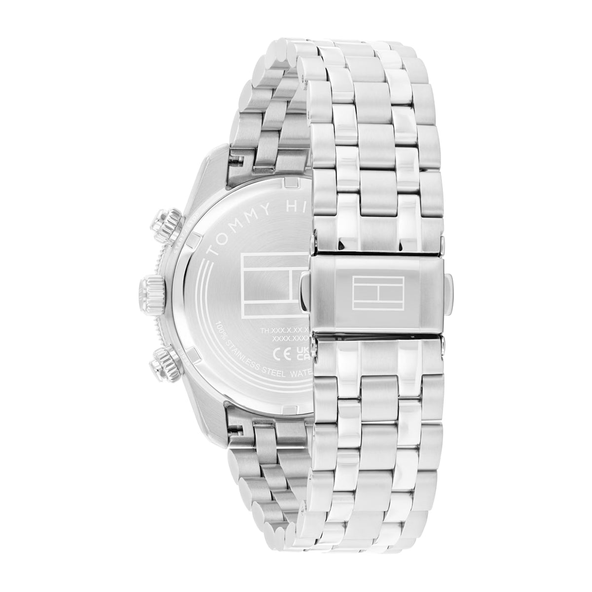 Tommy Hilfiger Men's TH85 Chronograph Watch | Green Dial & Silver 1792215