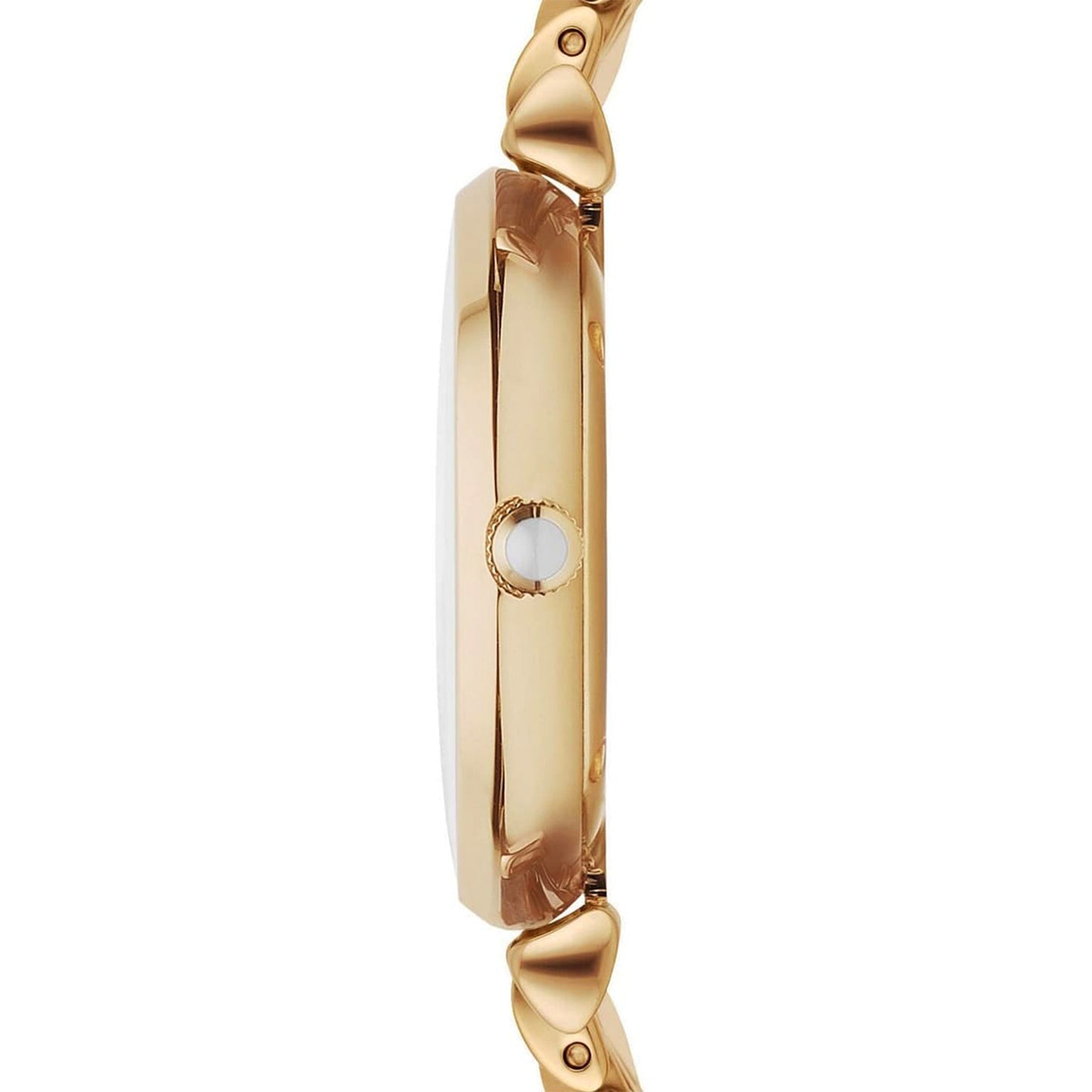Gianni T-Bar Crystal Pave Dial Gold Tone Ladies Watch | AR1907