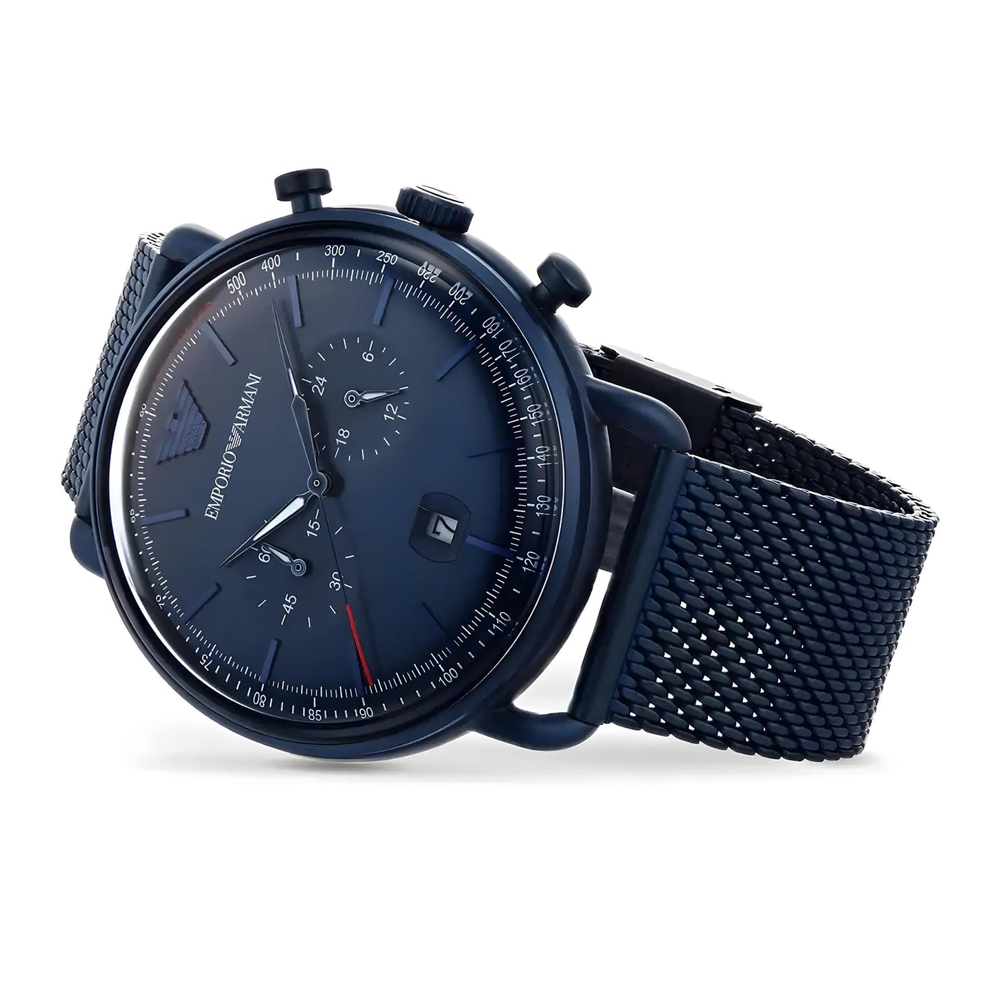 Blue stainless steel Aviator Chronograph Men's Watch | AR11289