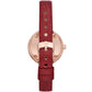 Leather Strap with Crystal Dial Women Watch | AR11532