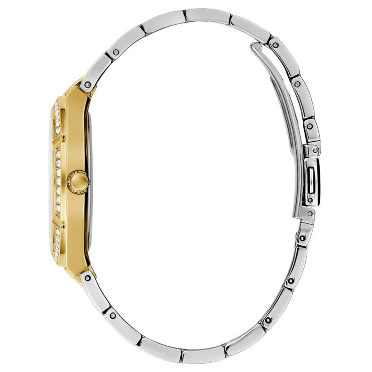 Women watch two-tone stainless steel bracelet