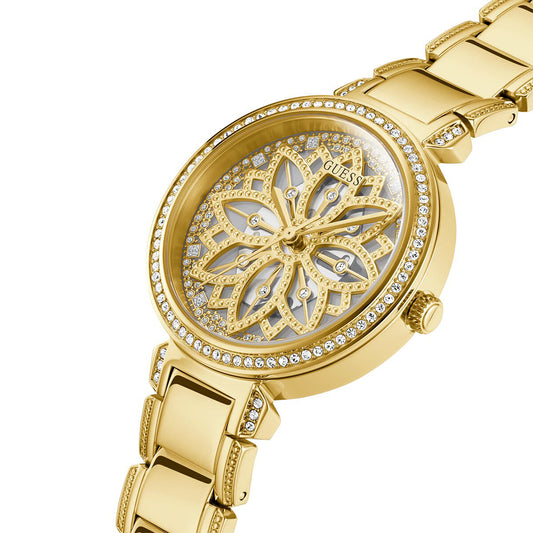 GUESS Ladies Full Gold Watch | Gw0528L2