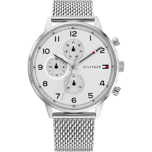 Tommy Hilfiger Men's Watch LEONARD Silver dial | 1791988