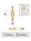 Michael Kors Women's Petite Maude Gold-Tone Oval Watch | MK4955