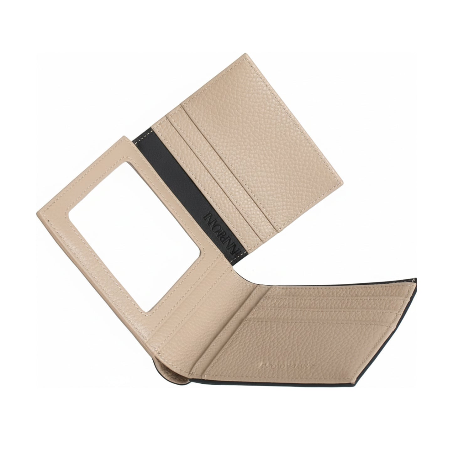 Emporio Armani Leather Men’s  Wallet Two-Tone with Card Holder