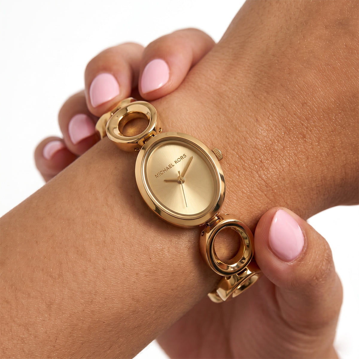 Michael Kors Oval Dial Full Gold Women Watch | MK4957