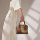 Authentic Coach Signature Mini Tote Cross body - Khaki/Saddle