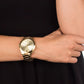 Michael Kors Women's Slim Runway Gold Watch | MK3179