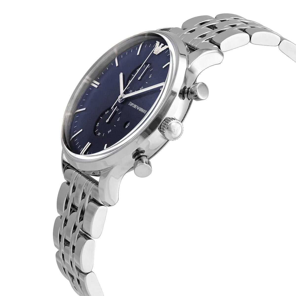 Stainless-steel Chronograph Men's Watch blue dial | AR1648