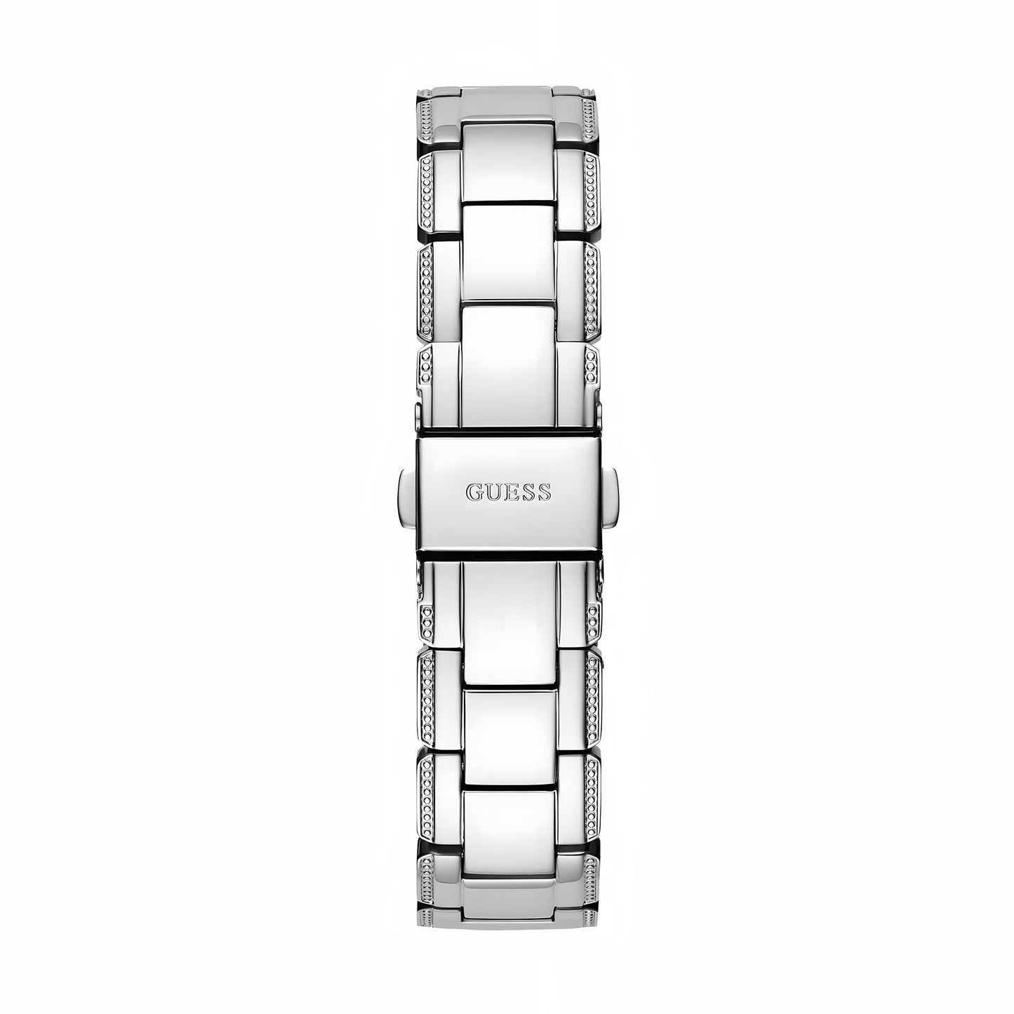 GUESS Ladies Full Silver with crystal Dial Watch | GW0470L1