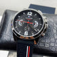 Tommy Hilfiger Black Dial and Rubber Strap | 1791473