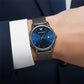 Men's Watch Solid Blue Dial with Gray Strap | AR11053