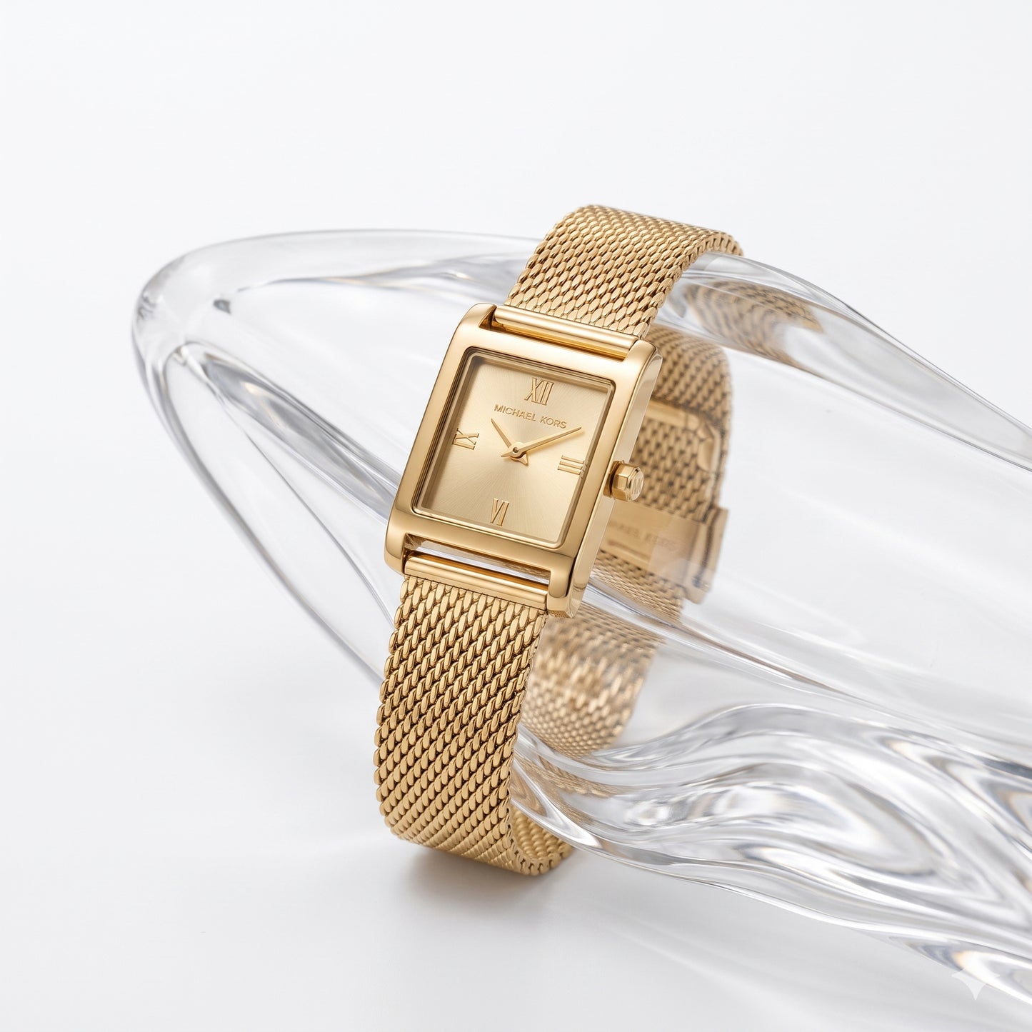 Michael Kors Micro square Full Gold Women Watch | MK4959