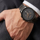 Boss Men's Watch Peak two tone strap Gray dial | 1513814