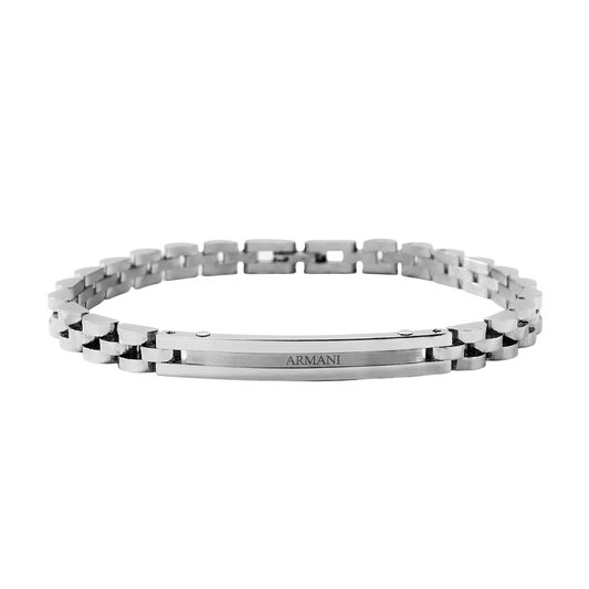 The Structural Link Bracelet | Armani Essentials Steel