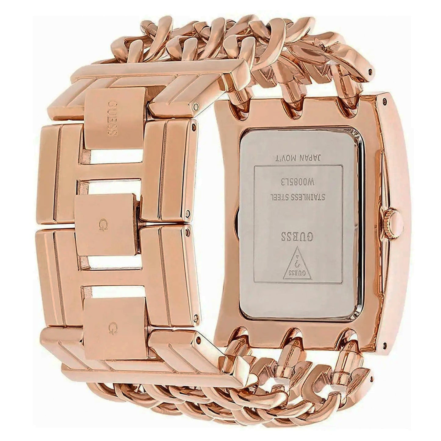 ساعة جيس النسائية مود هيفي ميتال باللون الذهبي الوردي | W0072L3