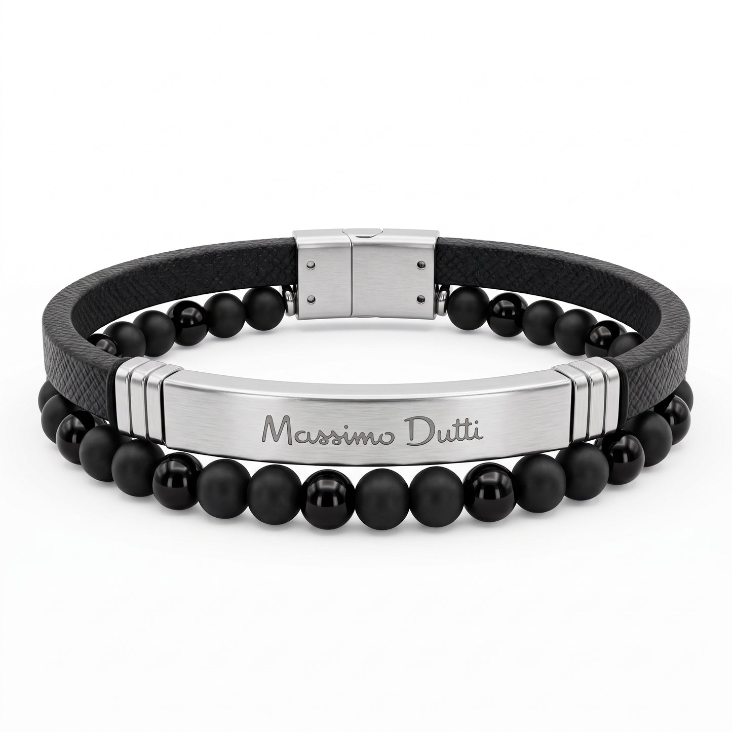 Massimo-dutti-bracelet-black