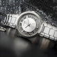 GUESS Ladies Full Silver with crystal Dial Watch | GW0470L1