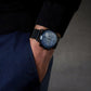 Black stainless steel Aviator Chronograph Men's Watch | AR11201