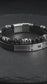 Tommy Hilfiger Men's Double Layer Leather & Beaded Stainless Steel Bracelet