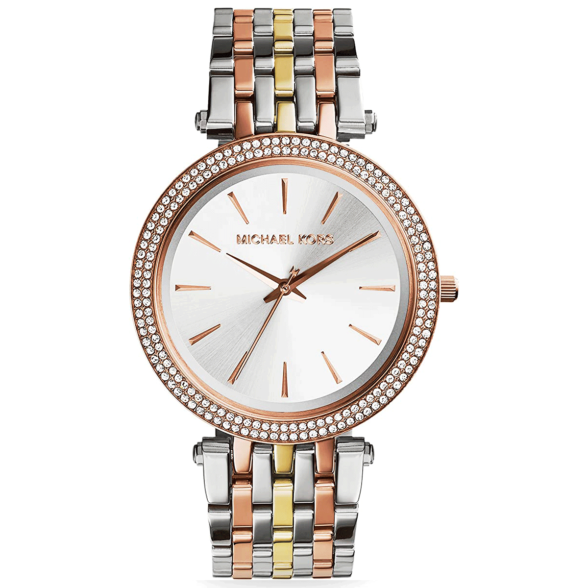 Michael kors Darci women watch silver with rose gold