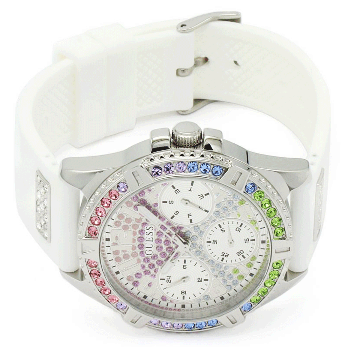 Colorful dial ladies Guess Frontier Watch