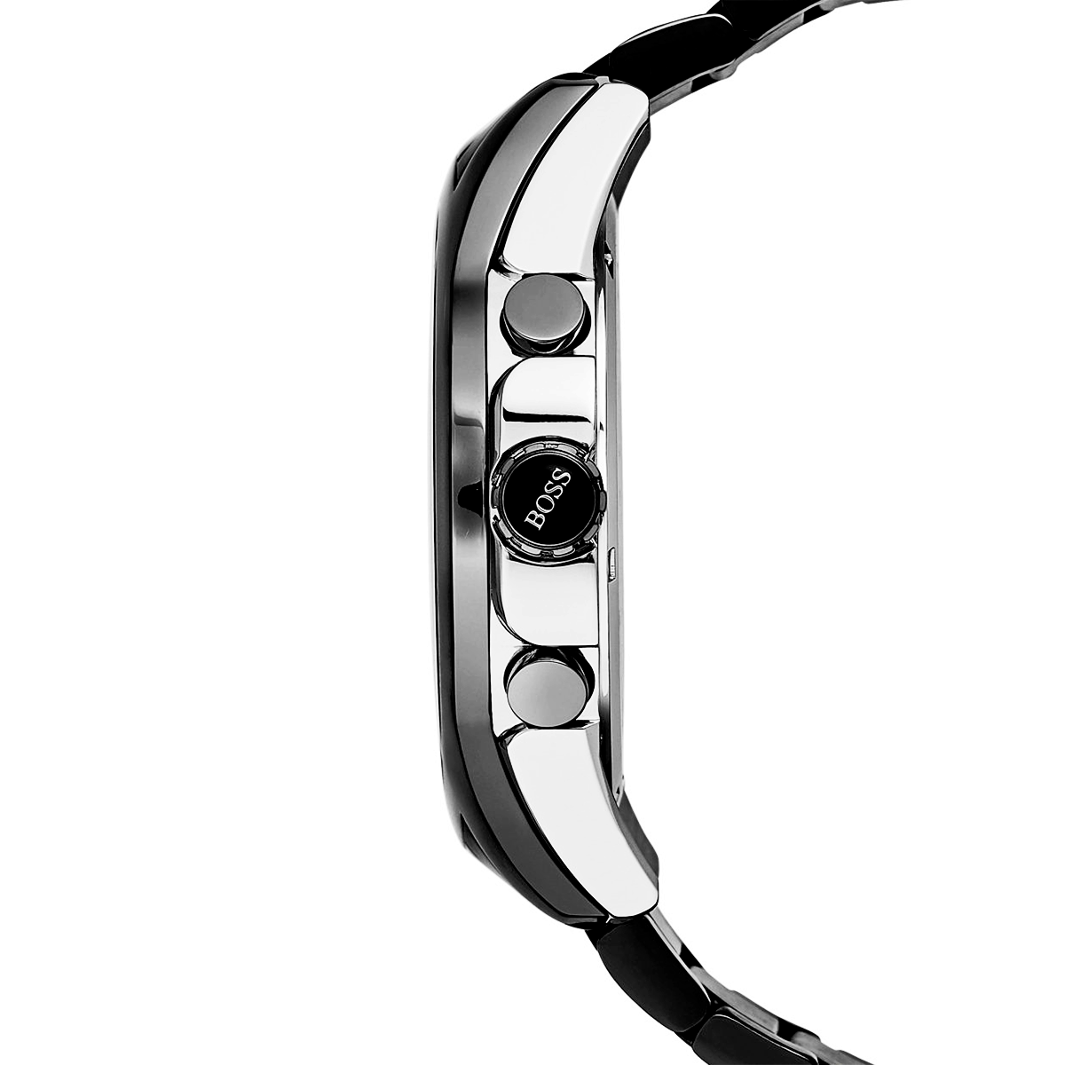 Men's watch Onyx chronometer Black Stainless Steel 1513365
