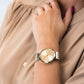 Women's Stainless Steel Gold Watch AX5902