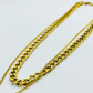 Wide Chain with gold coin