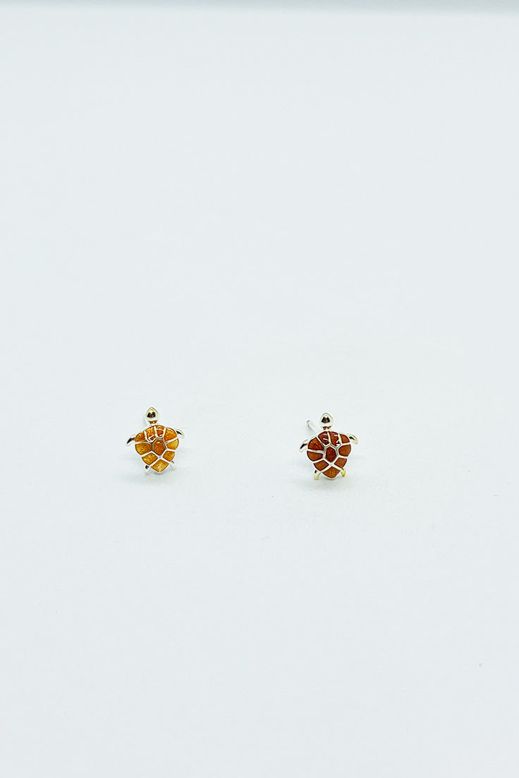 Turtle earring with multi colors