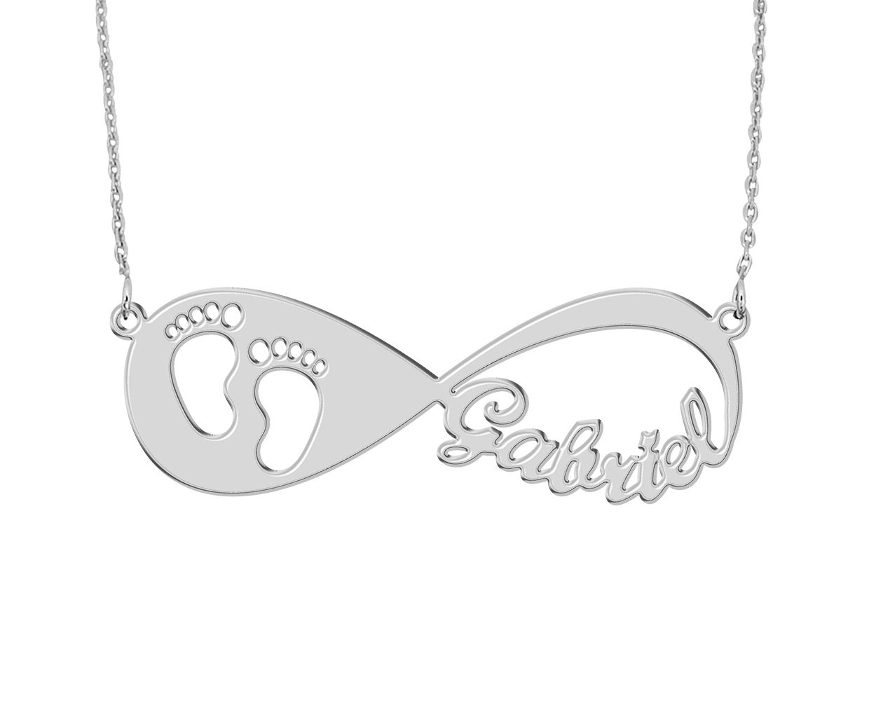 Lovely infinity with baby name